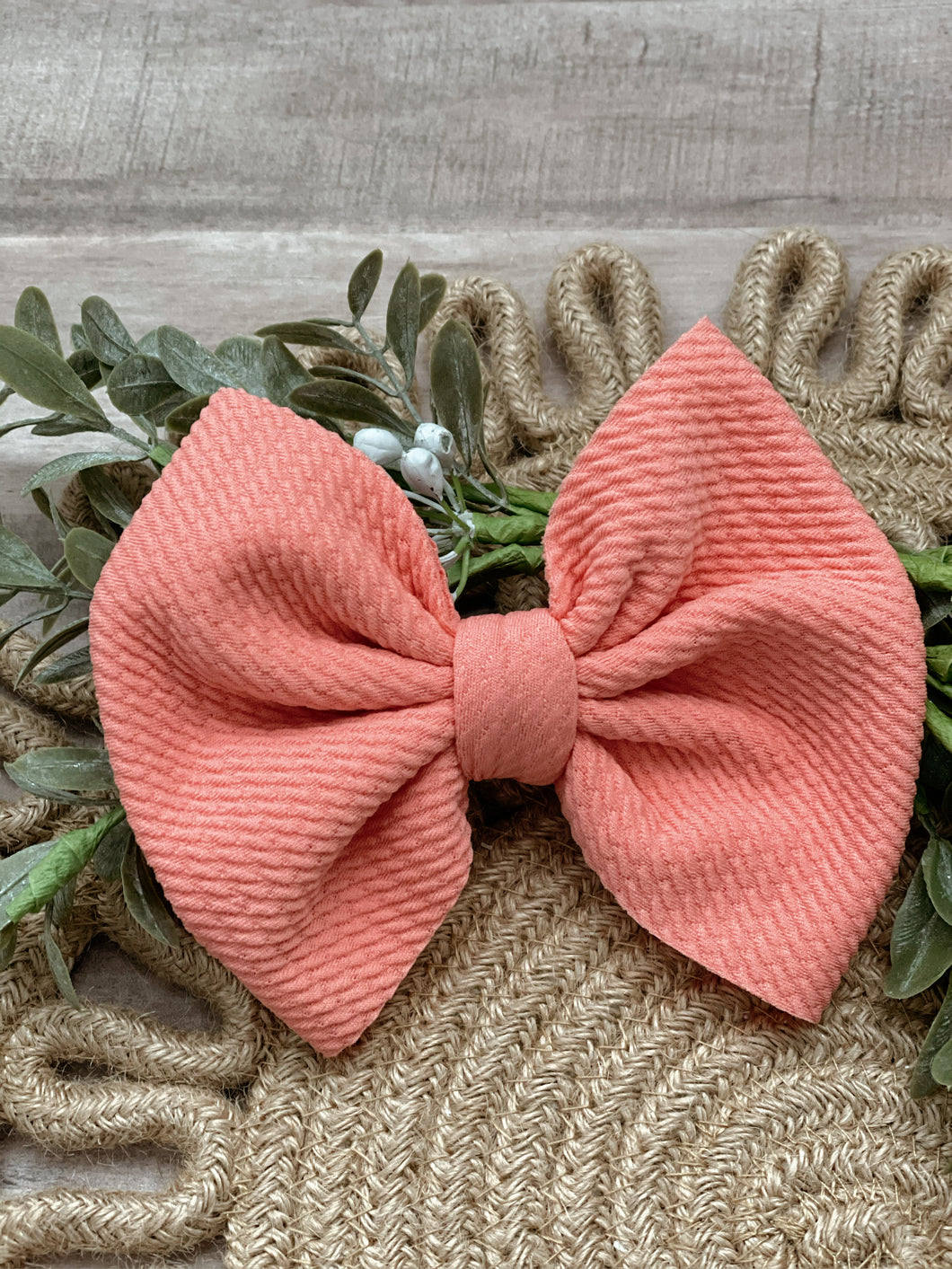 Coral Reef  {bow} - Calli Alyse Boutique