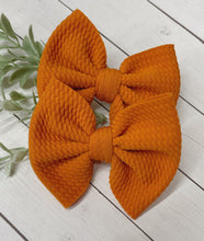 Load image into Gallery viewer, Harvest Orange {Bow} - Calli Alyse Boutique