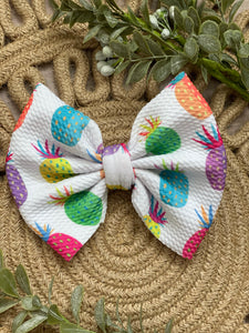 Pineapple Party {Bow} - Calli Alyse Boutique