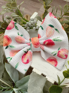 Perfectly Peach {bow} - Calli Alyse Boutique