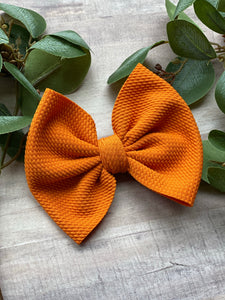 Harvest Orange {Bow} - Calli Alyse Boutique