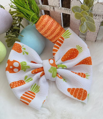 Carrot Patch {Bow} - Calli Alyse Boutique