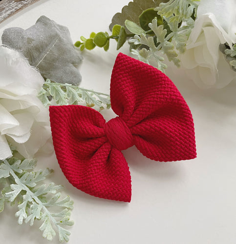 Rose Red  {bow} - Calli Alyse Boutique