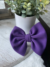 Load image into Gallery viewer, Royal Purple {bow} - Calli Alyse Boutique