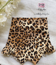Load image into Gallery viewer, Leopard Ruffled Shorties - Calli Alyse Boutique