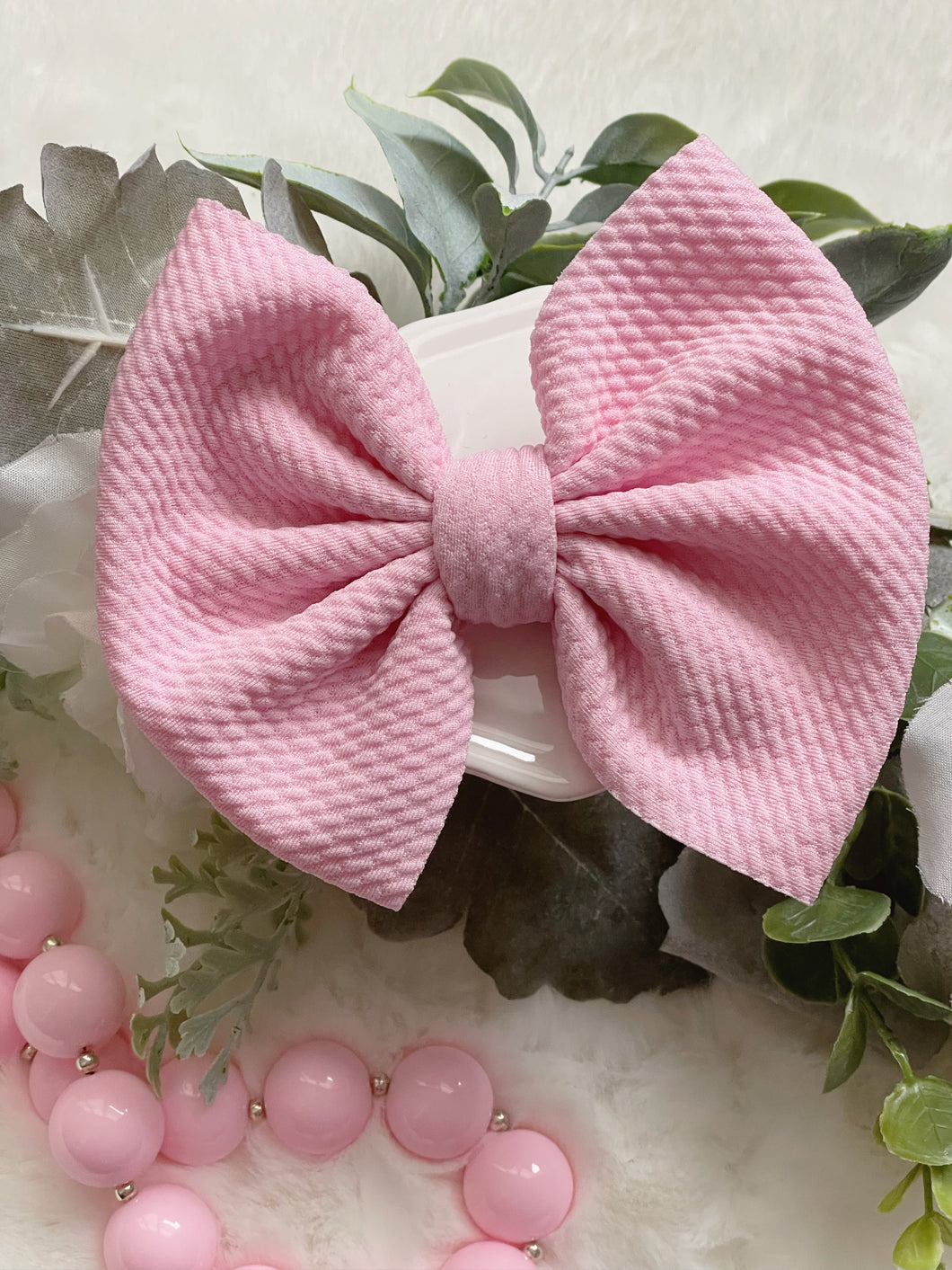 Charming Pink  {bow} - Calli Alyse Boutique